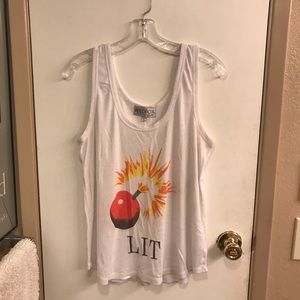 Graphic tank top